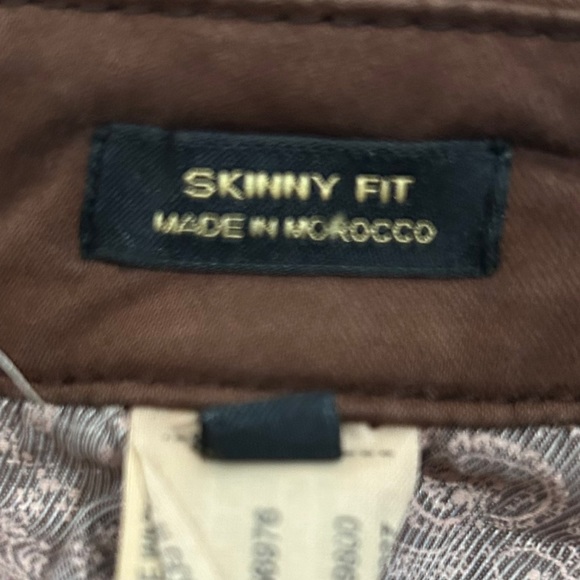 Massimo Dutti Dark Brown Skinny Fit Jeans, Size 6 - Picture 13 of 15